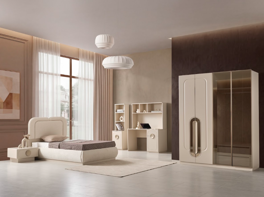 BHM Mobilya Loft Genç Odası - Yatak Odası